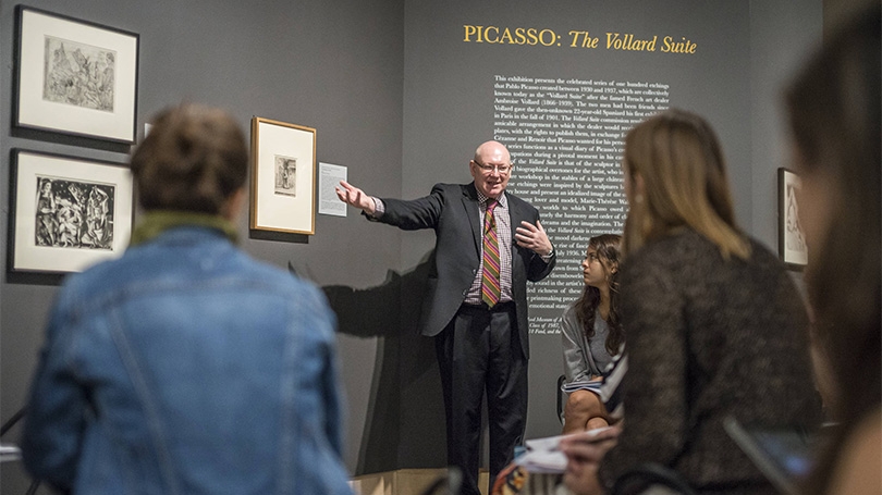 The Hood Museum's Picasso exhibition, "The Vollard Suite" 
